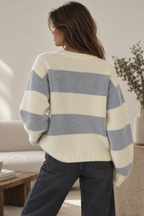 Noelle Two-Tone Oversized Cozy Sweater