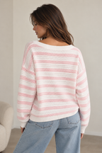Sophie Striped Knit Sweater